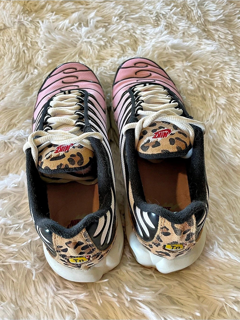 Nike Air Max Plus "Animal Instinct" Pink & Black US 8 - Picture 4 of 8